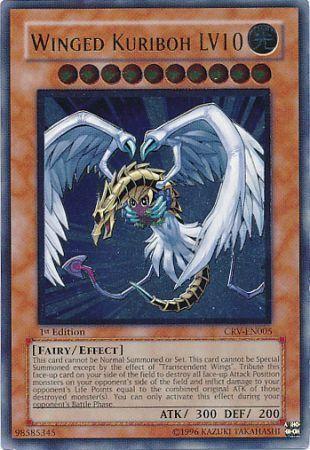 Winged Kuriboh LV10 [Ultimate Rare 1st Edition] CRV-EN005