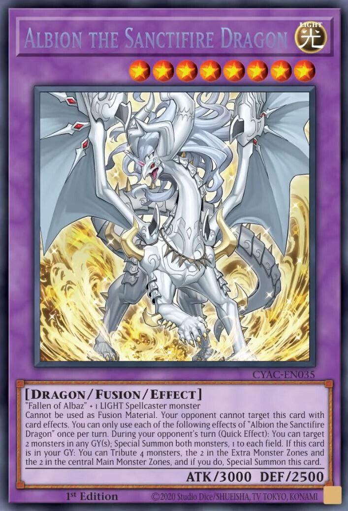 Albion the Sanctifire Dragon CYAC-EN035