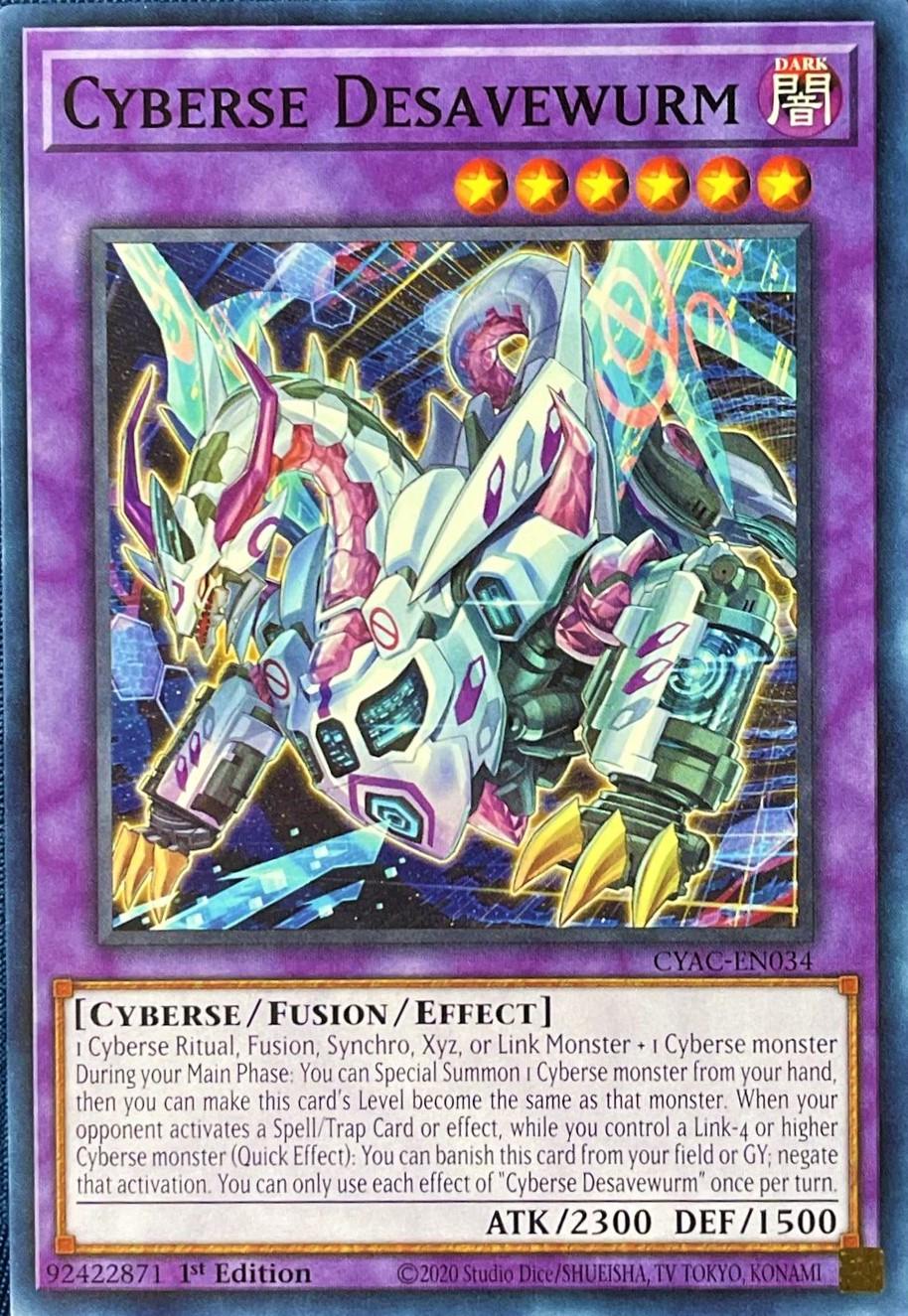 Cyberse Desavewurm CYAC-EN034