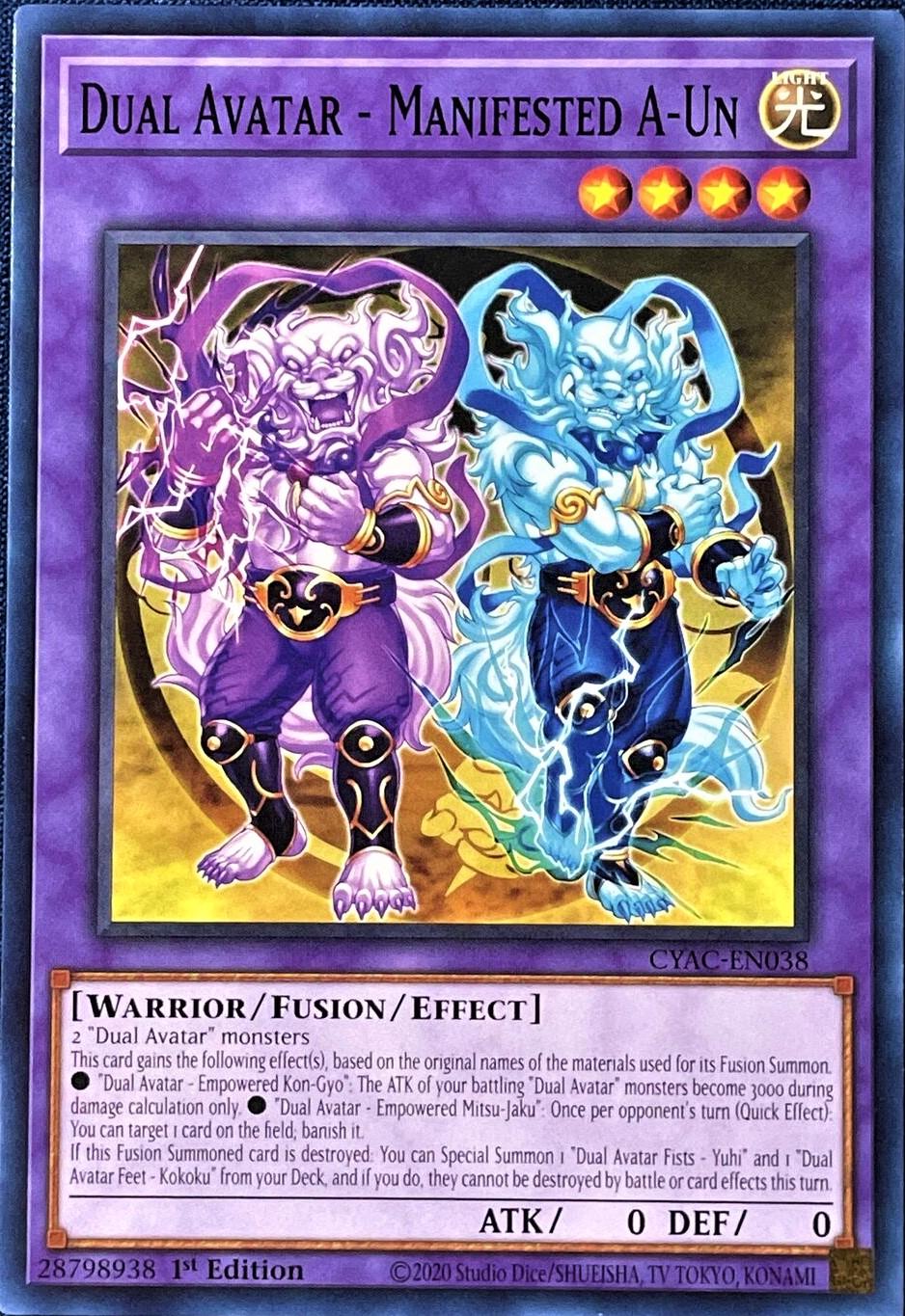 Dual Avatar - Manifested A-Un CYAC-EN038