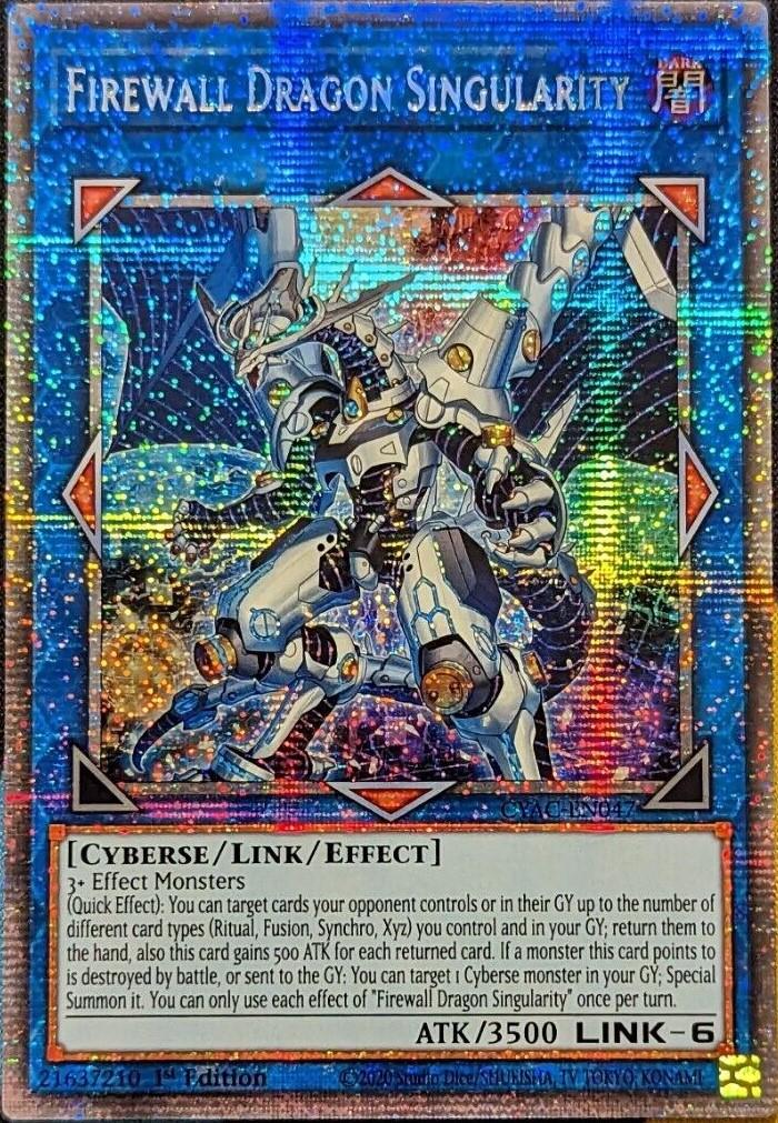 Firewall Dragon Singularity [Starlight Rare] CYAC-EN047