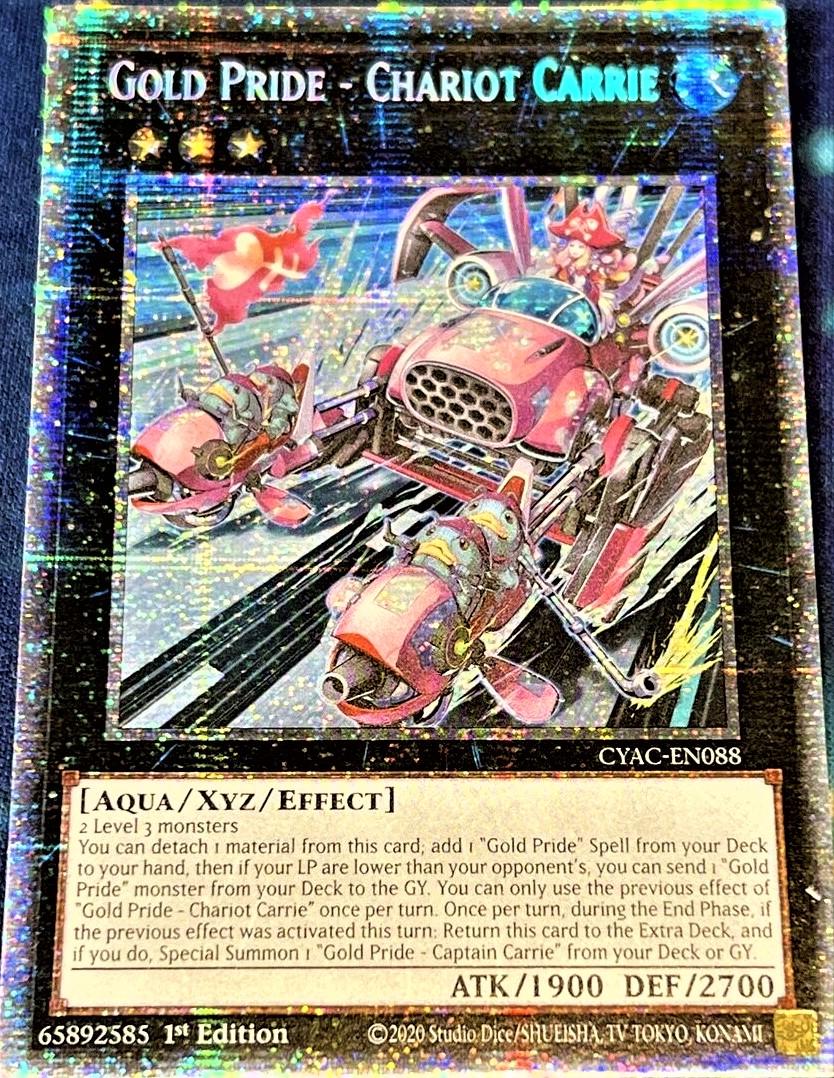 Gold Pride - Chariot Carrie [Starlight Rare] CYAC-EN088