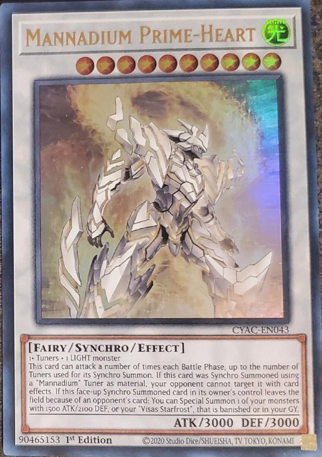 Mannadium Prime-Heart CYAC-EN043