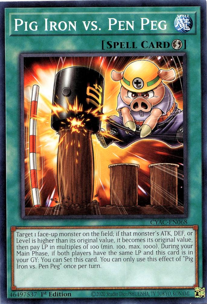 Pig Iron vs. Pen Peg CYAC-EN068