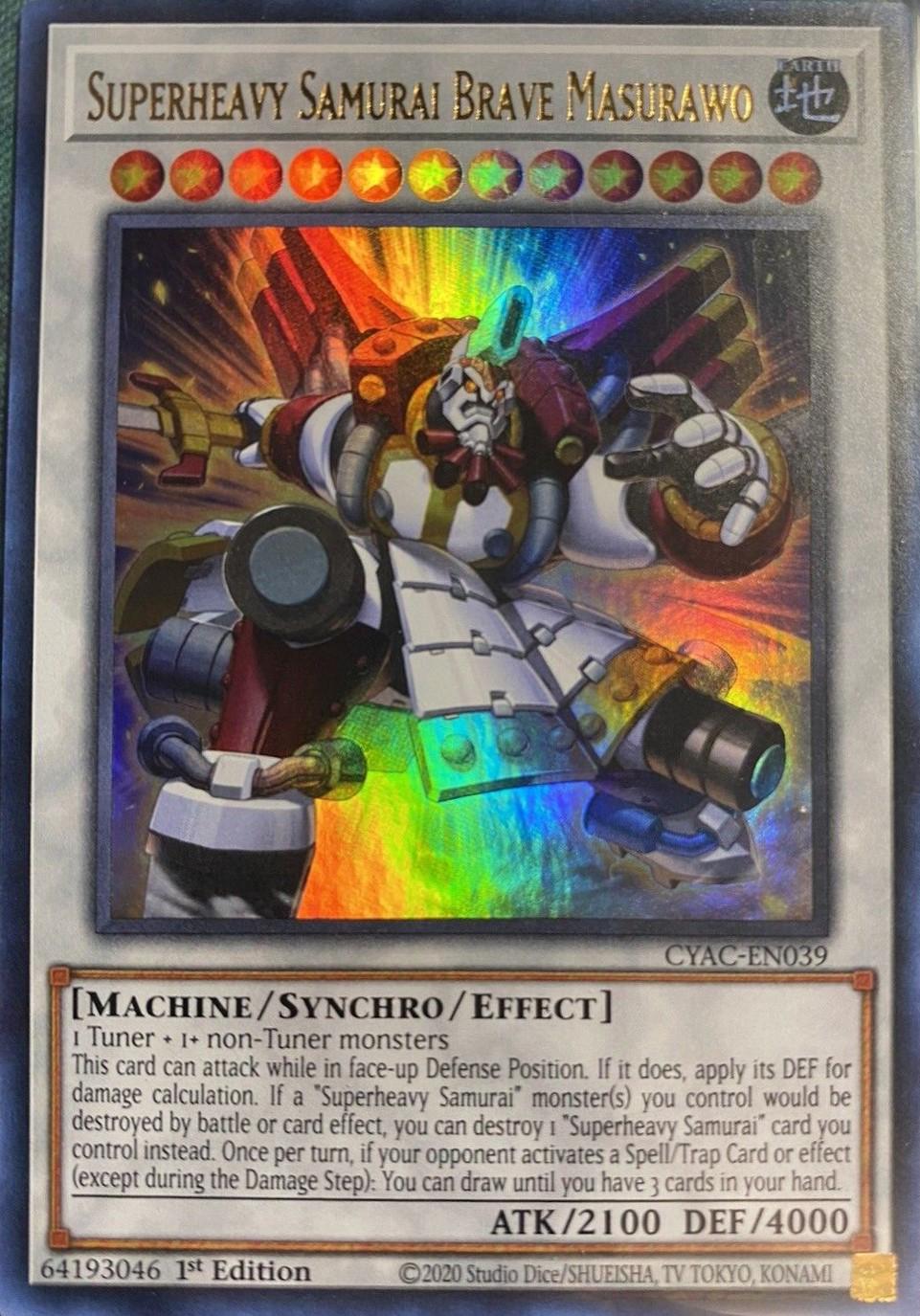 Superheavy Samurai Brave Masurawo CYAC-EN039