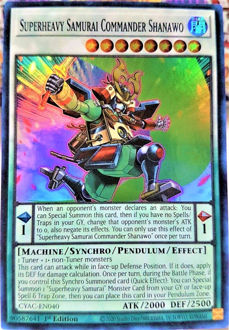 Superheavy Samurai Commander Shanawo CYAC-EN040