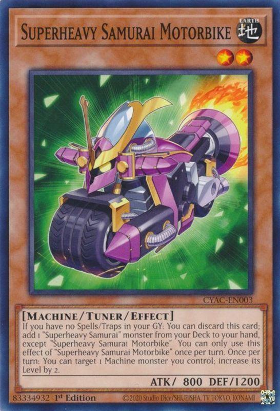 Superheavy Samurai Motorbike CYAC-EN003