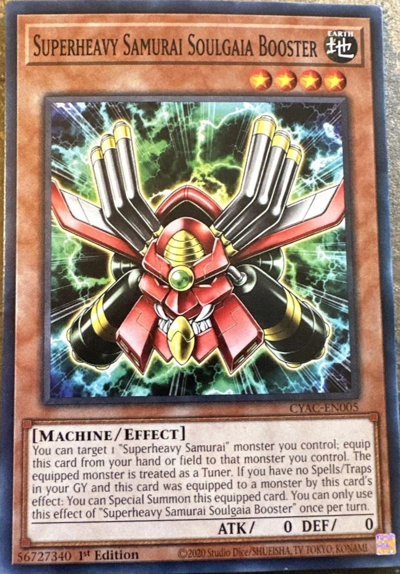 Superheavy Samurai Soulgaia Booster CYAC-EN005