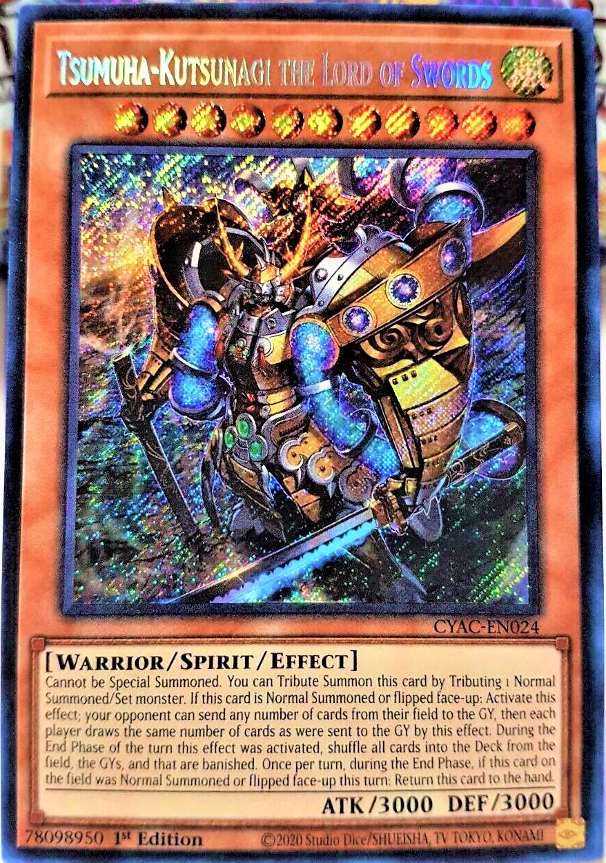 Tsumuha-Kutsunagi the Lord of Swords CYAC-EN024