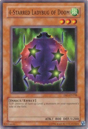 4-Starred Ladybug of Doom DB1-EN198