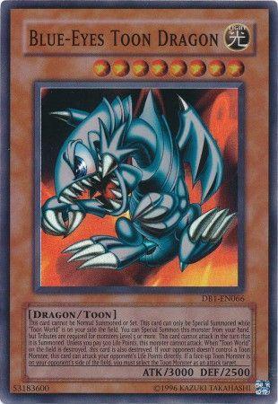 Blue-Eyes Toon Dragon DB1-EN066