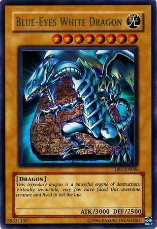 Blue-Eyes White Dragon DB1-EN098