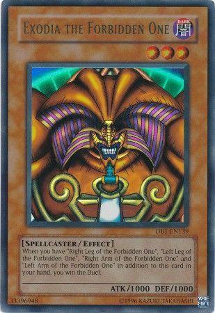 Exodia the Forbidden One DB1-EN139