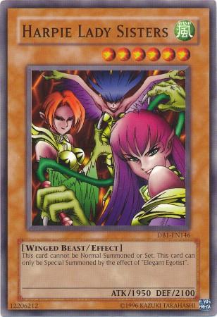 Harpie Lady Sisters DB1-EN146