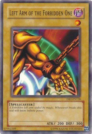 Left Arm of the Forbidden One DB1-EN138