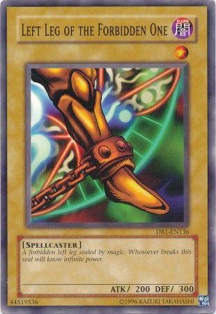 Left Leg of the Forbidden One DB1-EN136