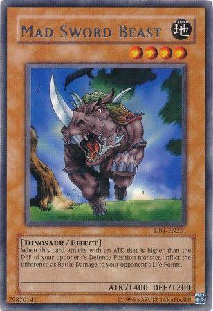 Mad Sword Beast DB1-EN201
