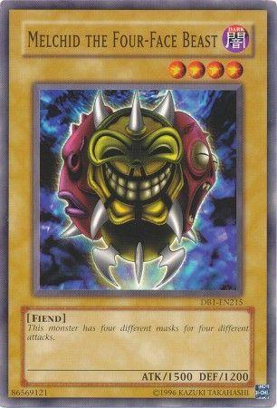 Melchid the Four-Face Beast DB1-EN215