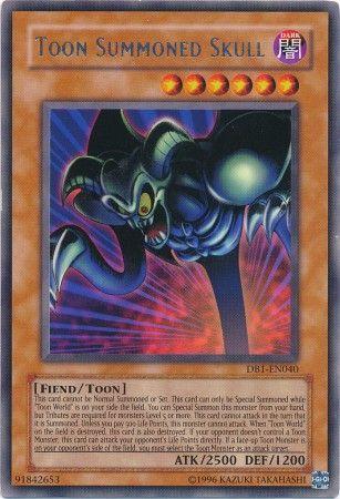 Toon Summoned Skull DB1-EN040
