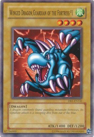 Winged Dragon, Guardian of the Fortress 1 DB1-EN141