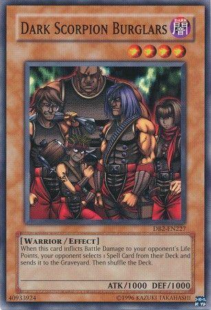 Dark Scorpion Burglars DB2-EN227