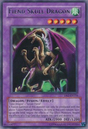 Fiend Skull Dragon DB2-EN154