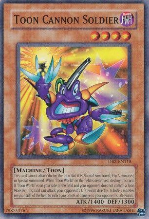 Toon Cannon Soldier DB2-EN118