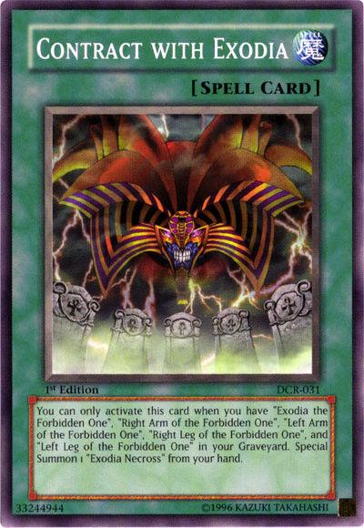 Contract with Exodia [1st Edition] DCR-031