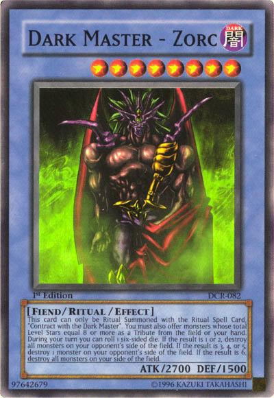 Dark Master - Zorc [1st Edition] DCR-082