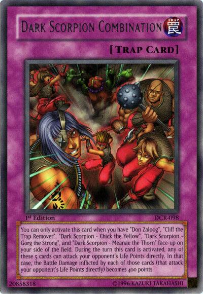 Dark Scorpion Combination [1st Edition] DCR-098