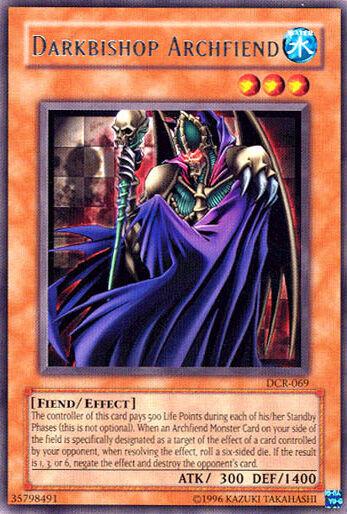 Darkbishop Archfiend DCR-069
