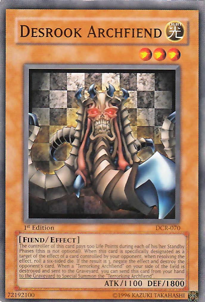Desrook Archfiend [1st Edition] DCR-070