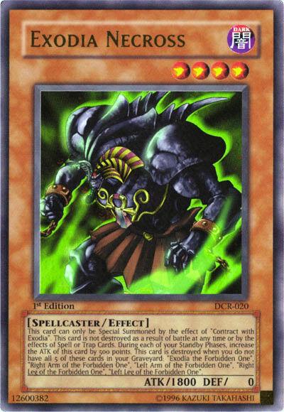 Exodia Necross [1st Edition] DCR-020