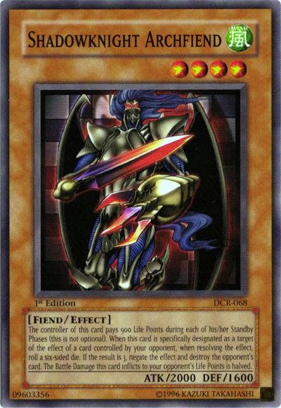 Shadowknight Archfiend [1st Edition] DCR-068