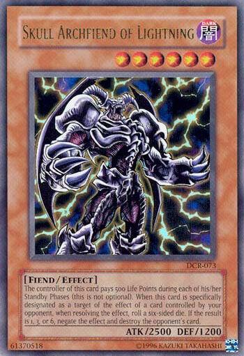 Skull Archfiend of Lightning DCR-073
