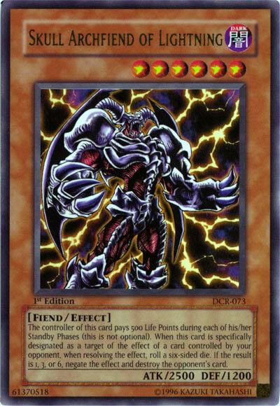 Skull Archfiend of Lightning [1st Edition] DCR-073