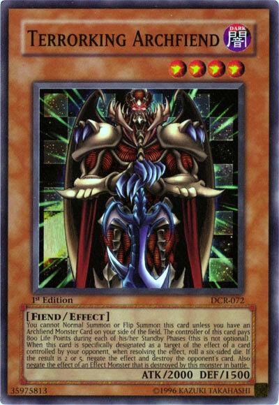 Terrorking Archfiend [1st Edition] DCR-072