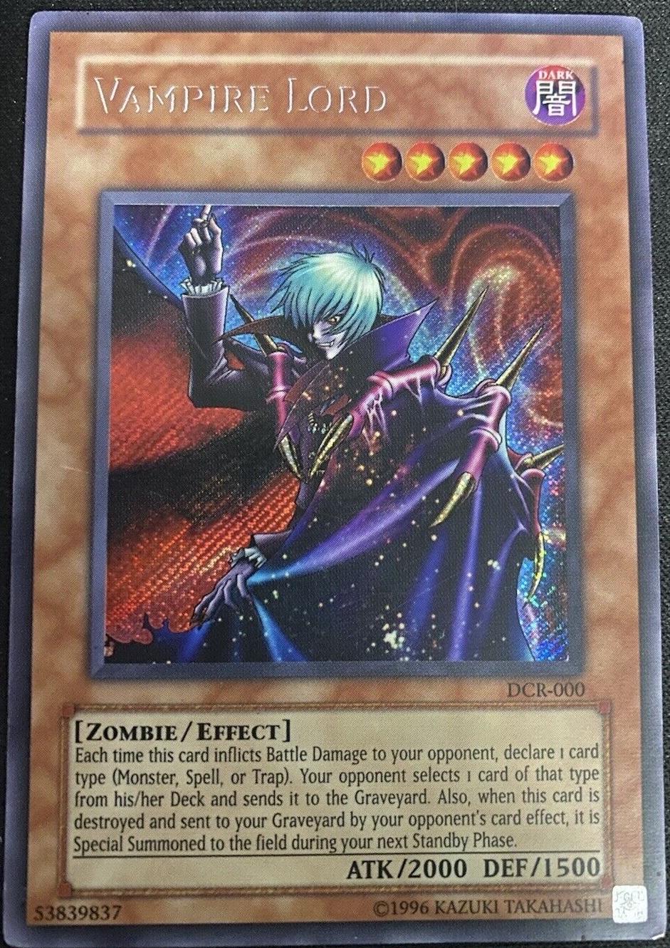 Vampire Lord [Misprint] DCR-000