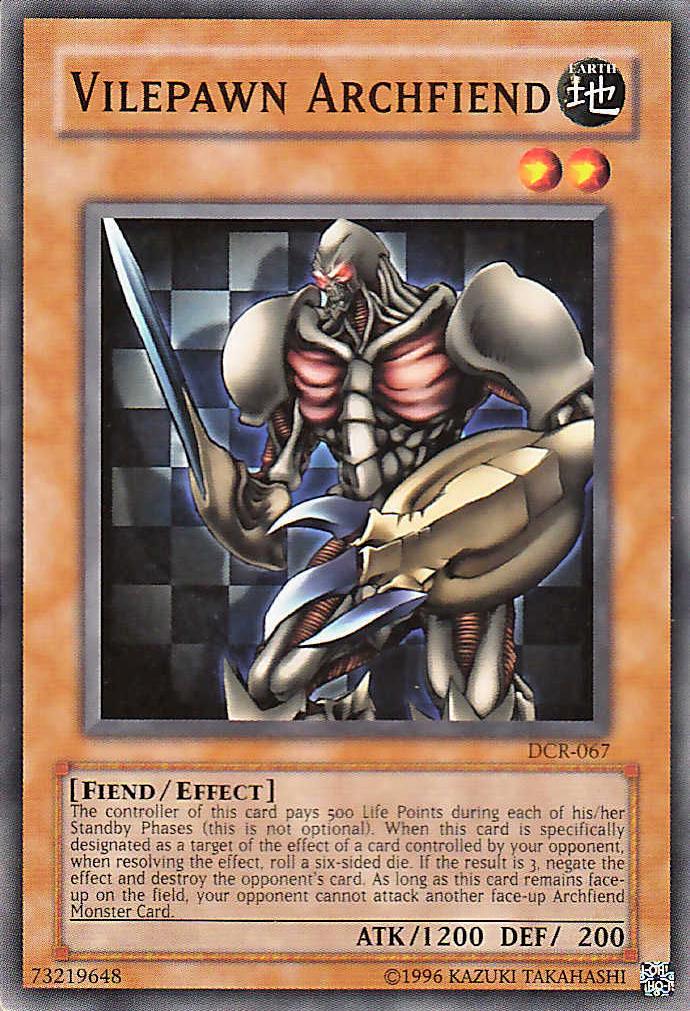 Vilepawn Archfiend DCR-067