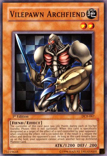 Vilepawn Archfiend [1st Edition] DCR-067