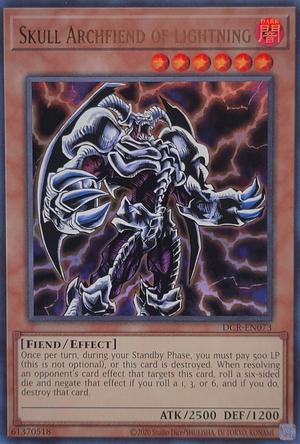 Skull Archfiend of Lightning DCR-EN073