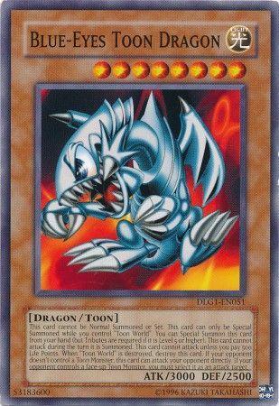 Blue-Eyes Toon Dragon DLG1-EN051