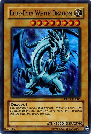Blue-Eyes White Dragon DLG1-EN002