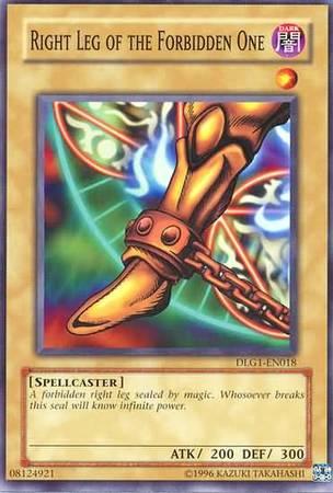Right Leg of the Forbidden One DLG1-EN018