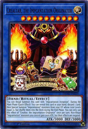 Crealtar, the Impcantation Originator [1st Edition] DANE-EN029