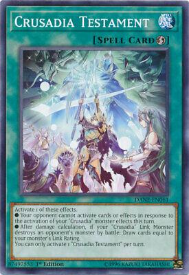 Crusadia Testament [1st Edition] DANE-EN061