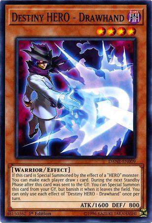 Destiny HERO - Drawhand [1st Edition] DANE-EN009