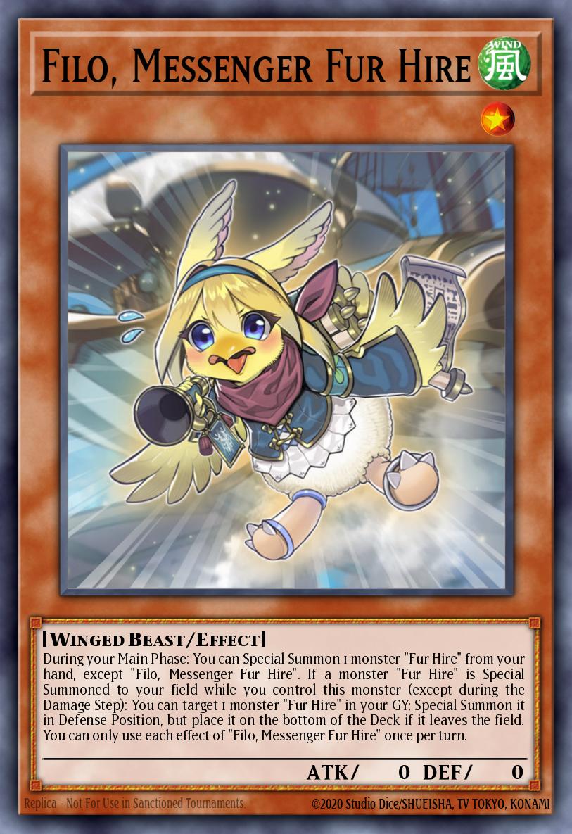 Filo, Messenger Fur Hire [1st Edition] DANE-EN015