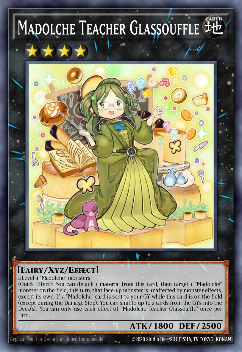 Madolche Teacher Glassouffle [1st Edition] DANE-EN039