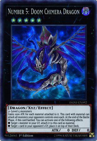 Number 5: Doom Chimera Dragon [1st Edition] DANE-EN092